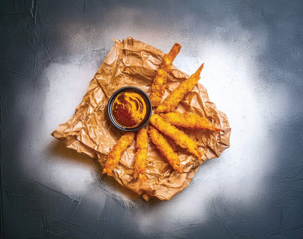 Paneeritud Tempura Krevetid